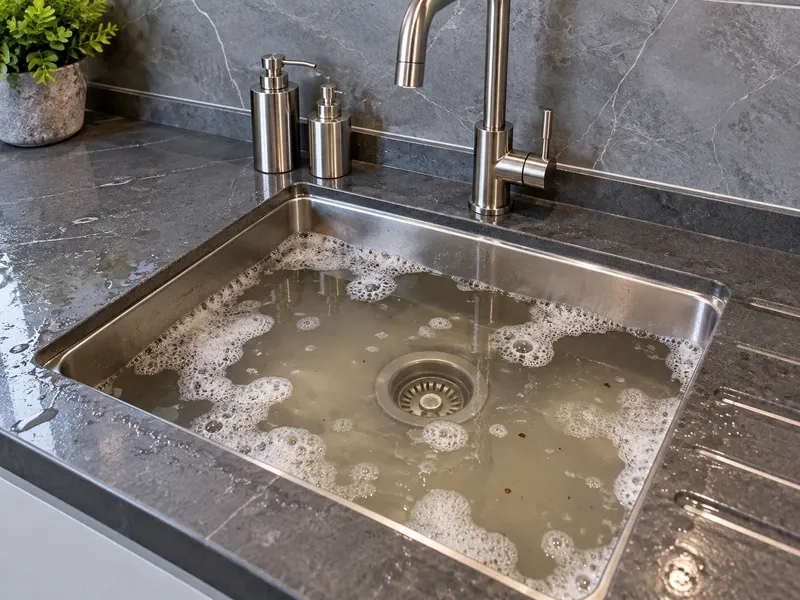 Lavabo gider hattı kontrolü